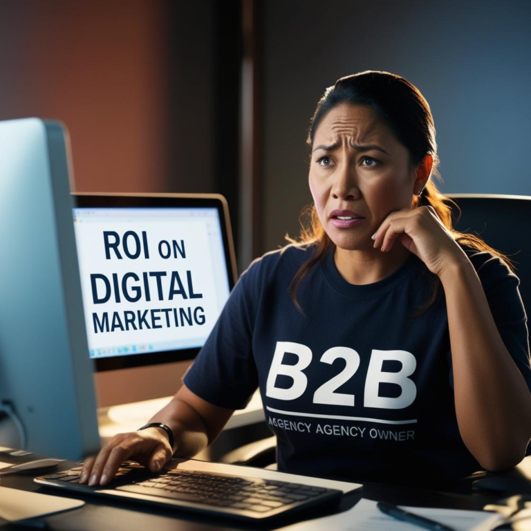 Agency owners have concerns on ROI on B2B