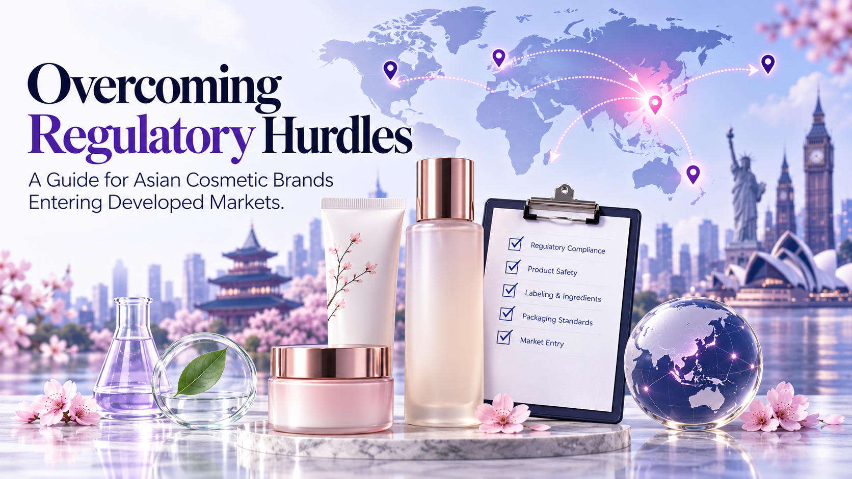 Overcoming Regulatory Hurdles: A Guide for Asian Cosmetic Brands Entering Developed Markets